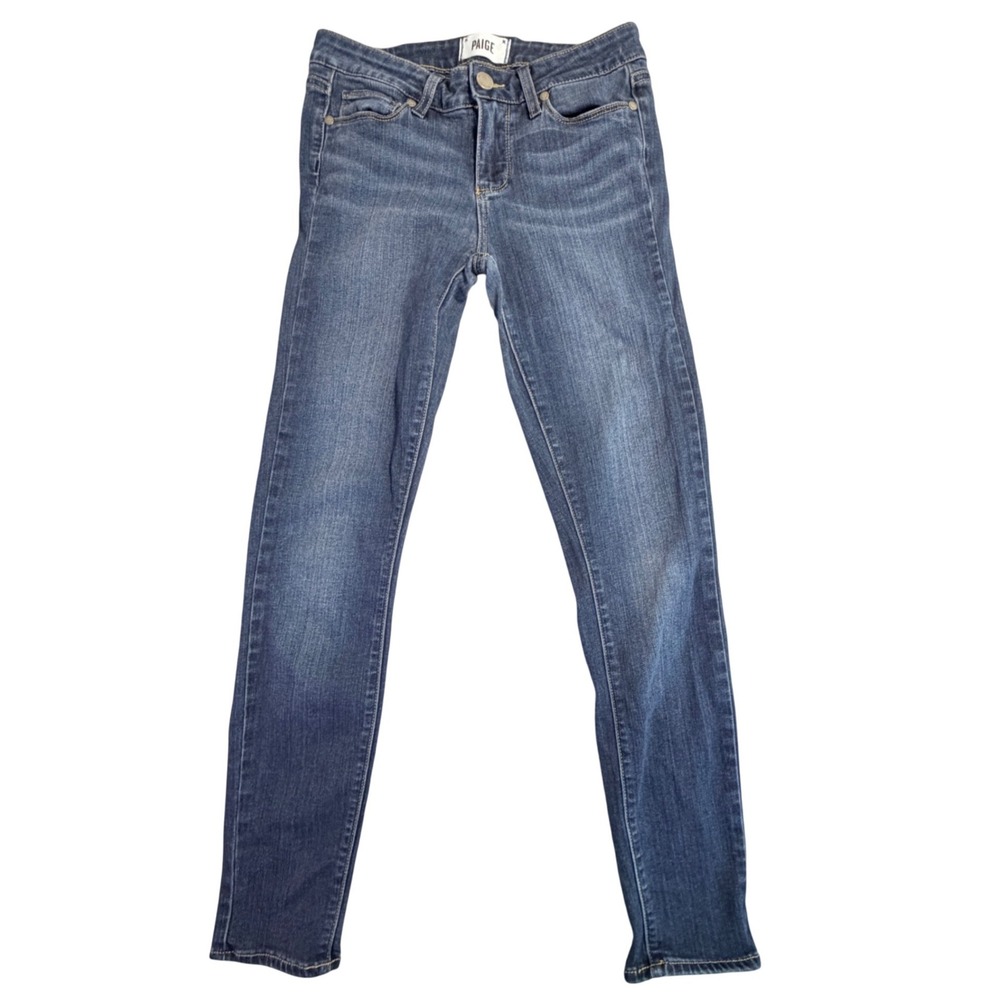 PAIGE Verdugo Ankle Skinny Jeans‎ Dark Wash Blue Size 26 Made in USA 80s 90s